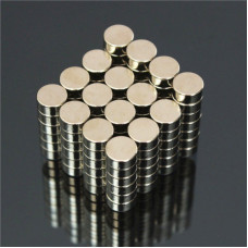 10 Imans Neodímio N50 Redondos 6x1.50mm